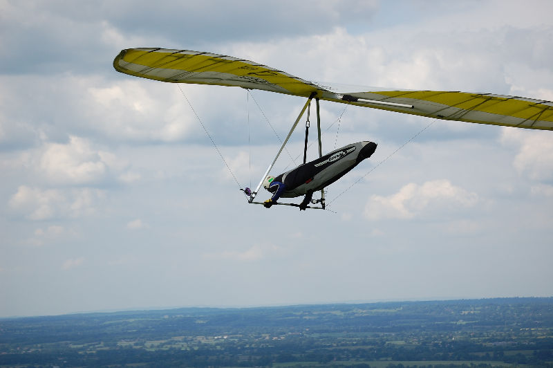 Modern Hang Glider the Airborne Climax