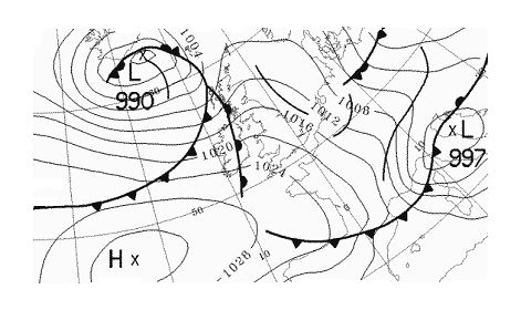 Surface Pressure Chart